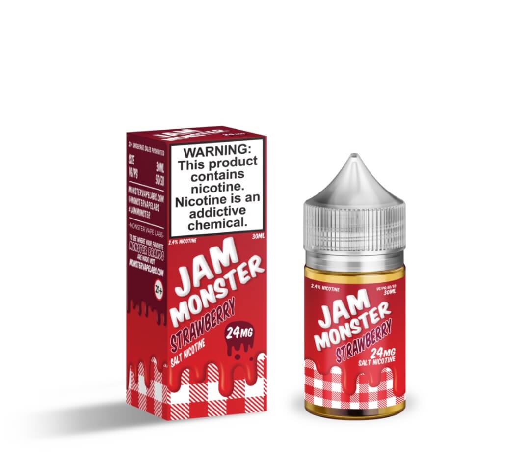 Jam Monster Strawberry Salt 30ML - Mermelada de Frutilla