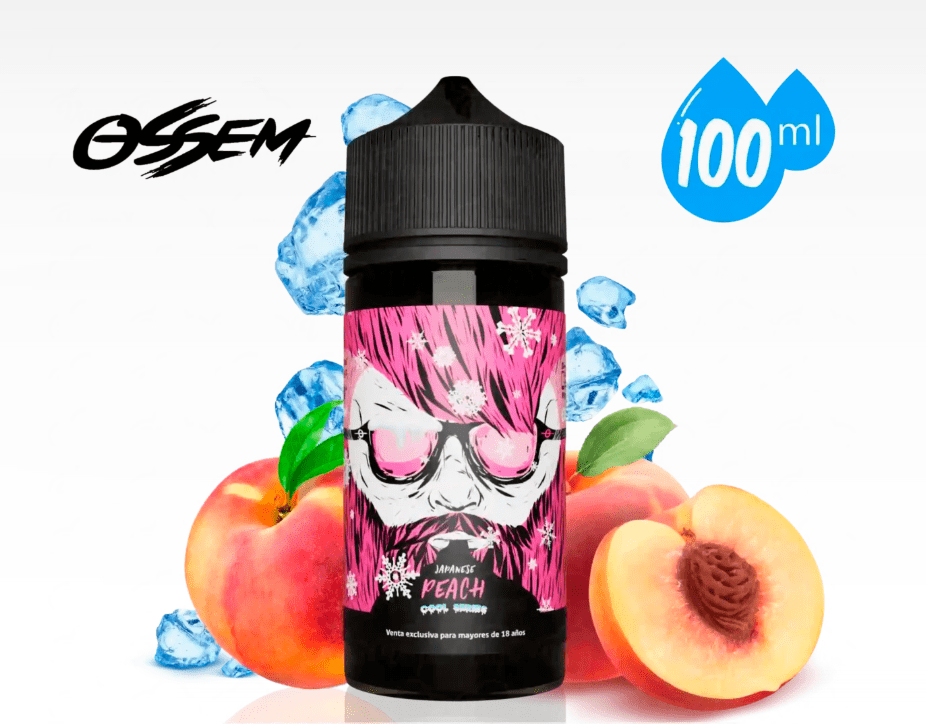Ossem Cool Series – Japanese Peach Ice  100ml- Durazno Japones