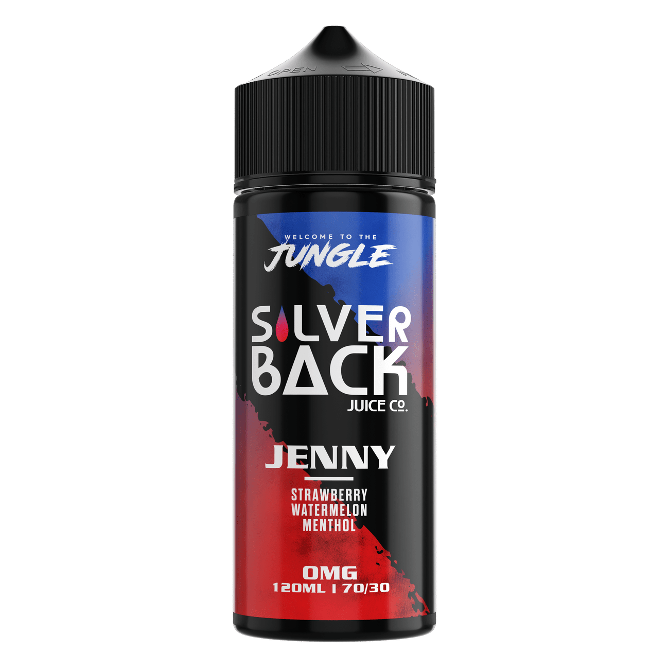 SilverBack Jenny 120ml - Sandía, Frutilla y Mentol