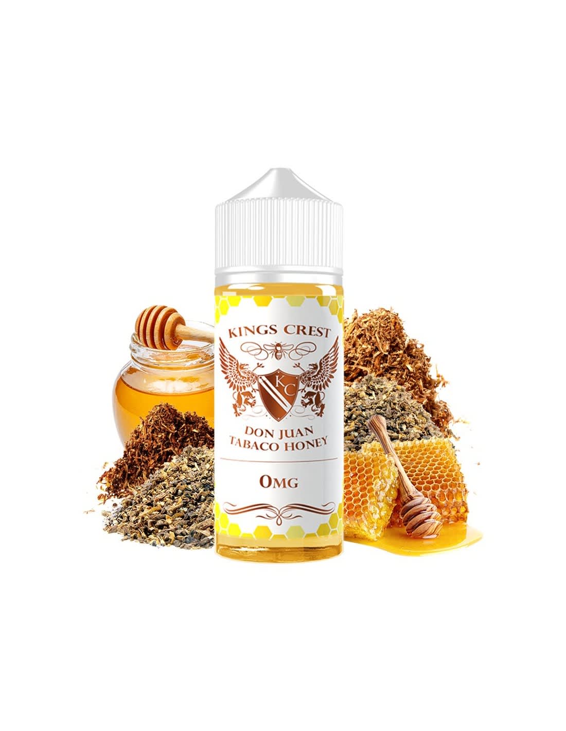 Kings Crest Don Juan Tabaco Honey 120ml - Tabaco con Miel