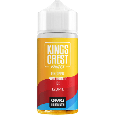 Kings Crest Fruits Pineapple Pomegranate Ice 120ML - Piña Granada Ice