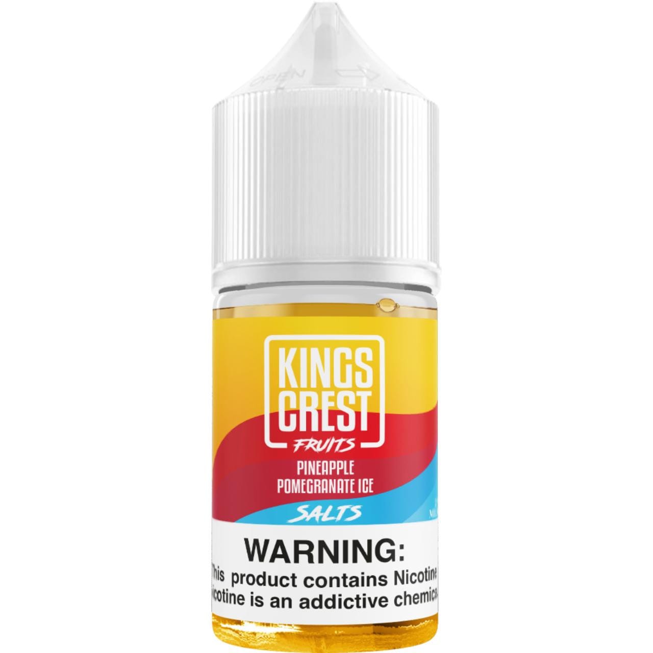 Kings Crest Fruits Pineapple Pomegranate Ice salt 30ml- Piña Granada Ice