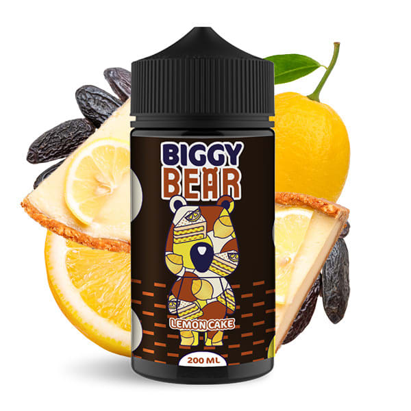 Biggy Bear Lemon Cake 200ml - Pie de Limón