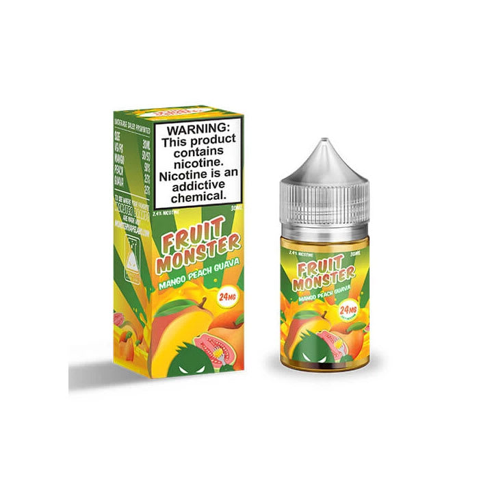 Fruit Monster Mango Peach Guava Salt 30ml - Mango, Durazno y Guava