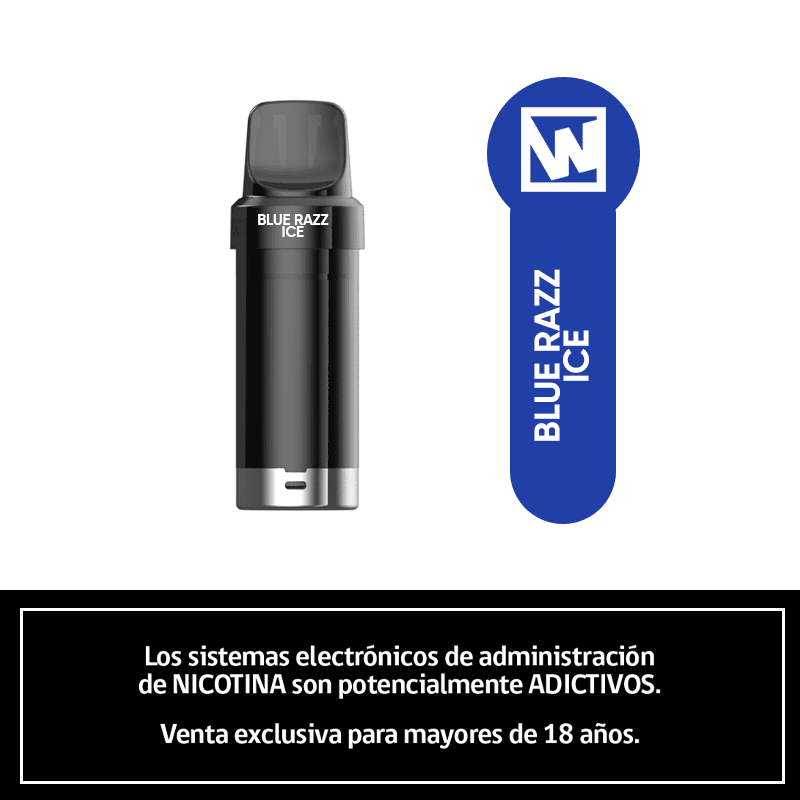 Cartucho de Recarga Wotofo Nexpod Blue Razz Ice - Arándanos con Hielo