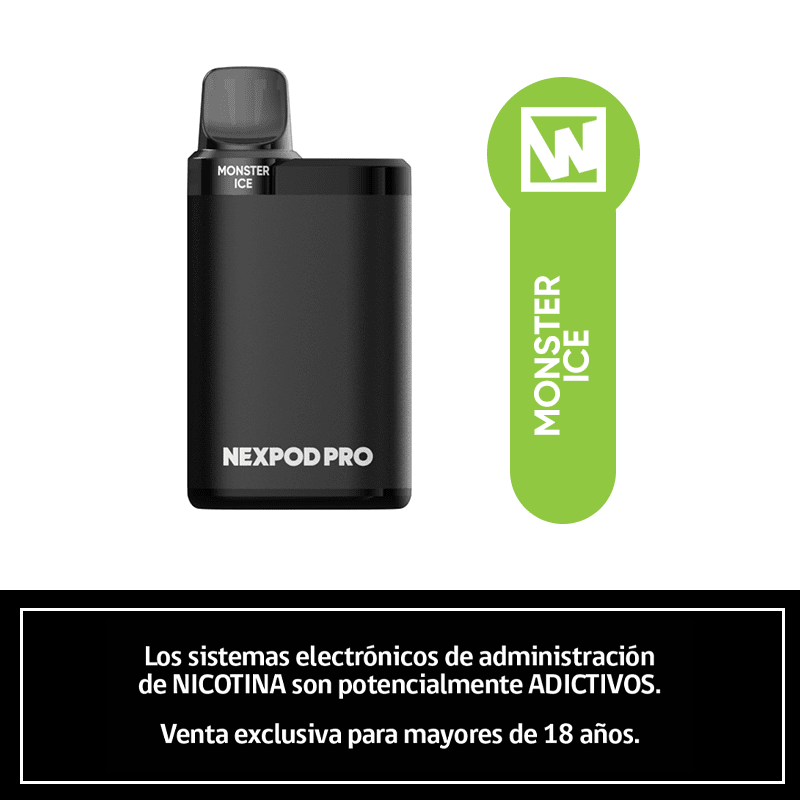 Wotofo Nexpod Kit Monster Ice 5000 puffs - Bebida Energética