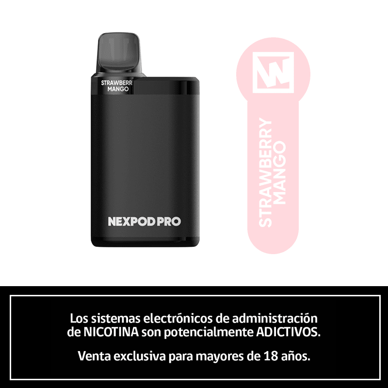 Wotofo Nexpod Kit Strawberry Mango 5000 Puffs - Mango Frutilla