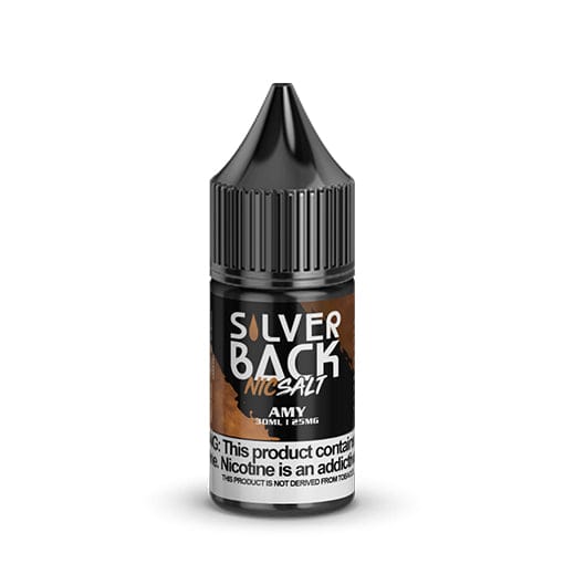 SilverBack Amy Salt 30ml - Vainilla Caramelo