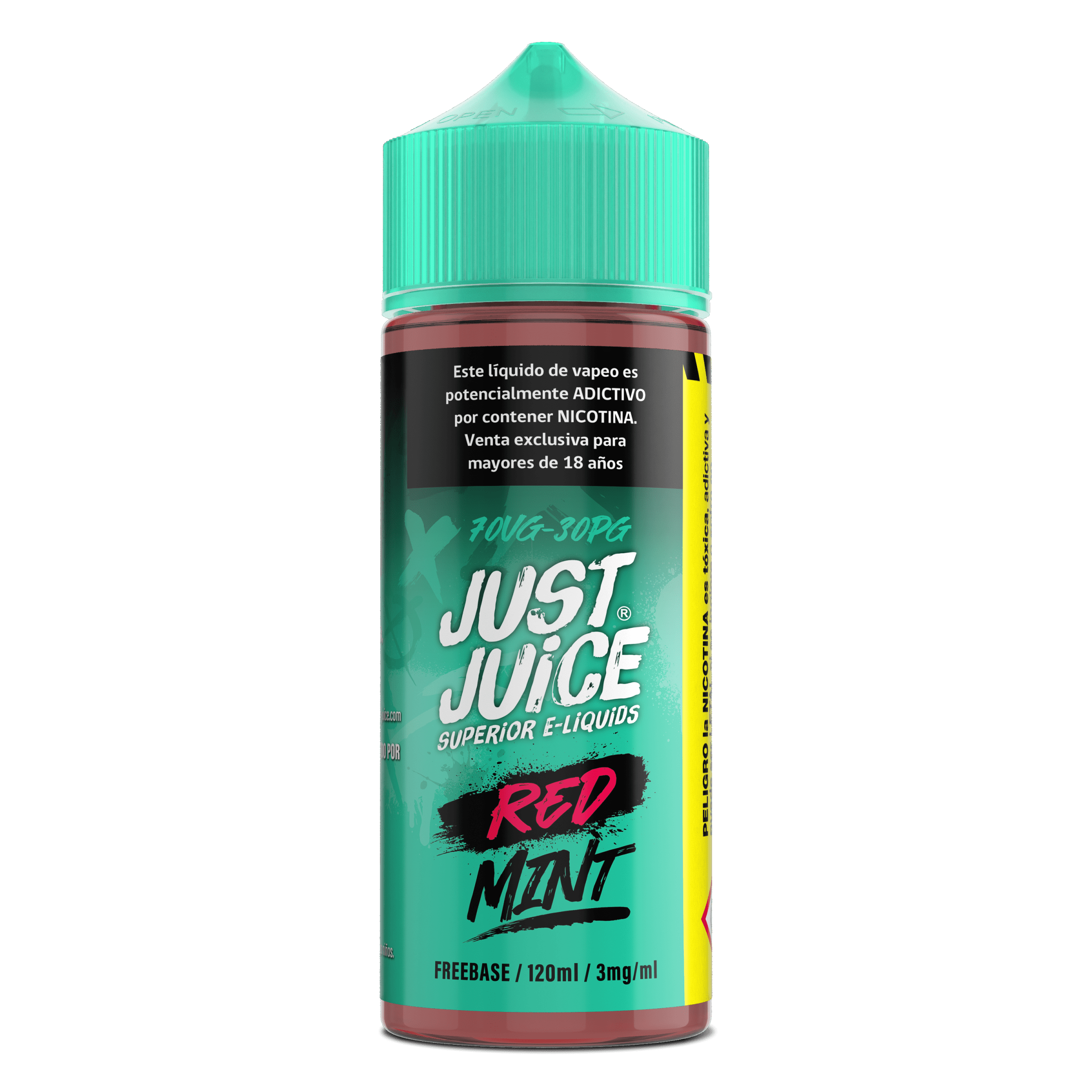 Just Juice Red Mint 120ml - Cherry Menthol