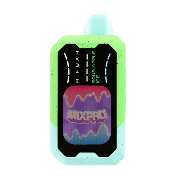 Rifbar Mix Pro Sour Apple Ice 40.000 Puffs - Manzana Ácida Hielo