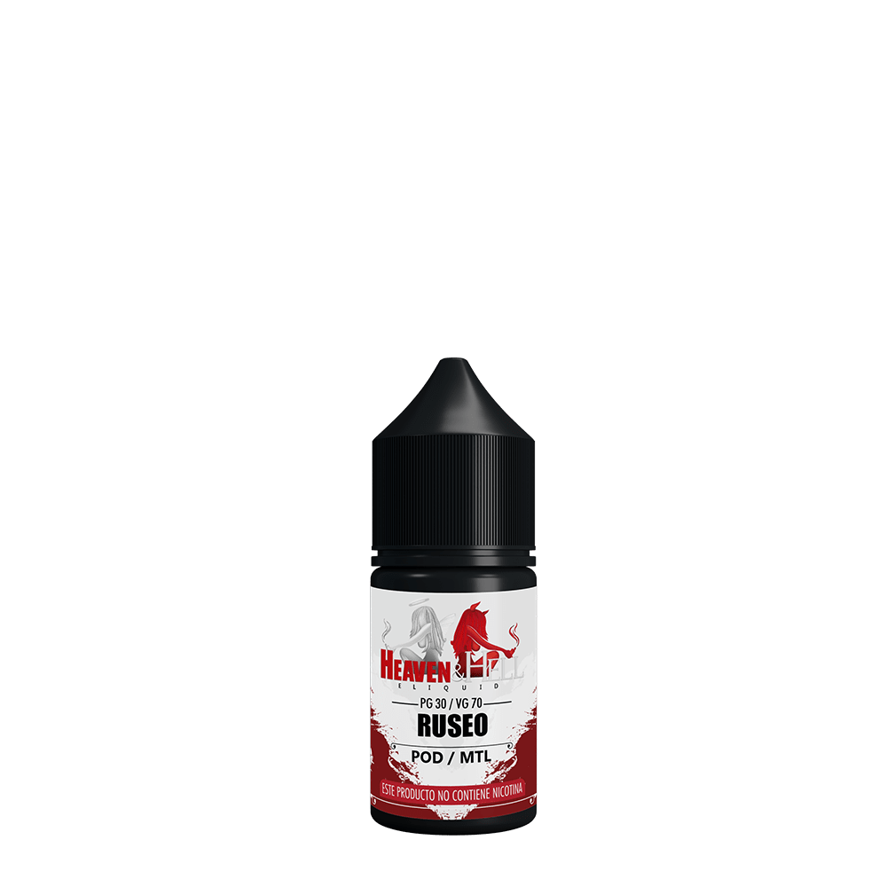 Heaven & Hell Ruseo Salt 30ml - Tabaco rubio, almendras y chocolate blanco