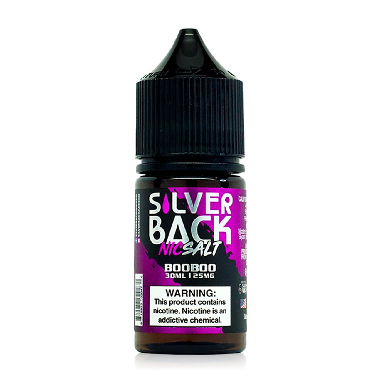 SilverBack Booboo Salt 30ml - Uva y Arándanos