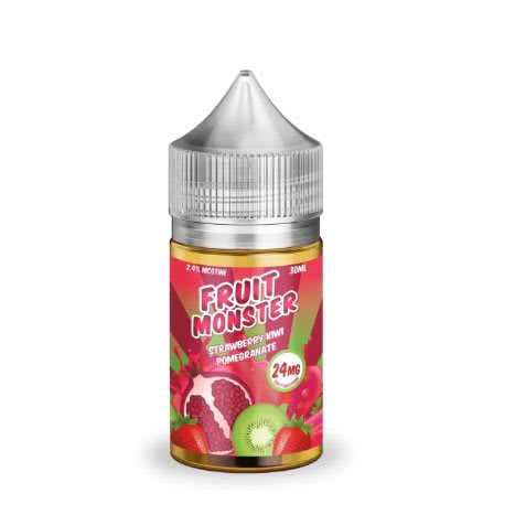 Fruit Monster Strawberry Kiwi Pomegranate Salt 30ml - Frutilla, Kiwi y Granada
