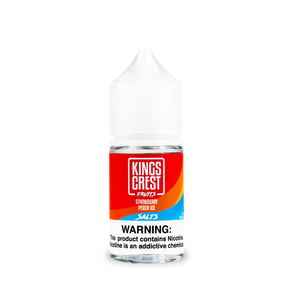 Kings Crest Fruits Strawberry Peach Ice Salt 30ml - Frutilla Melocotón Hielo