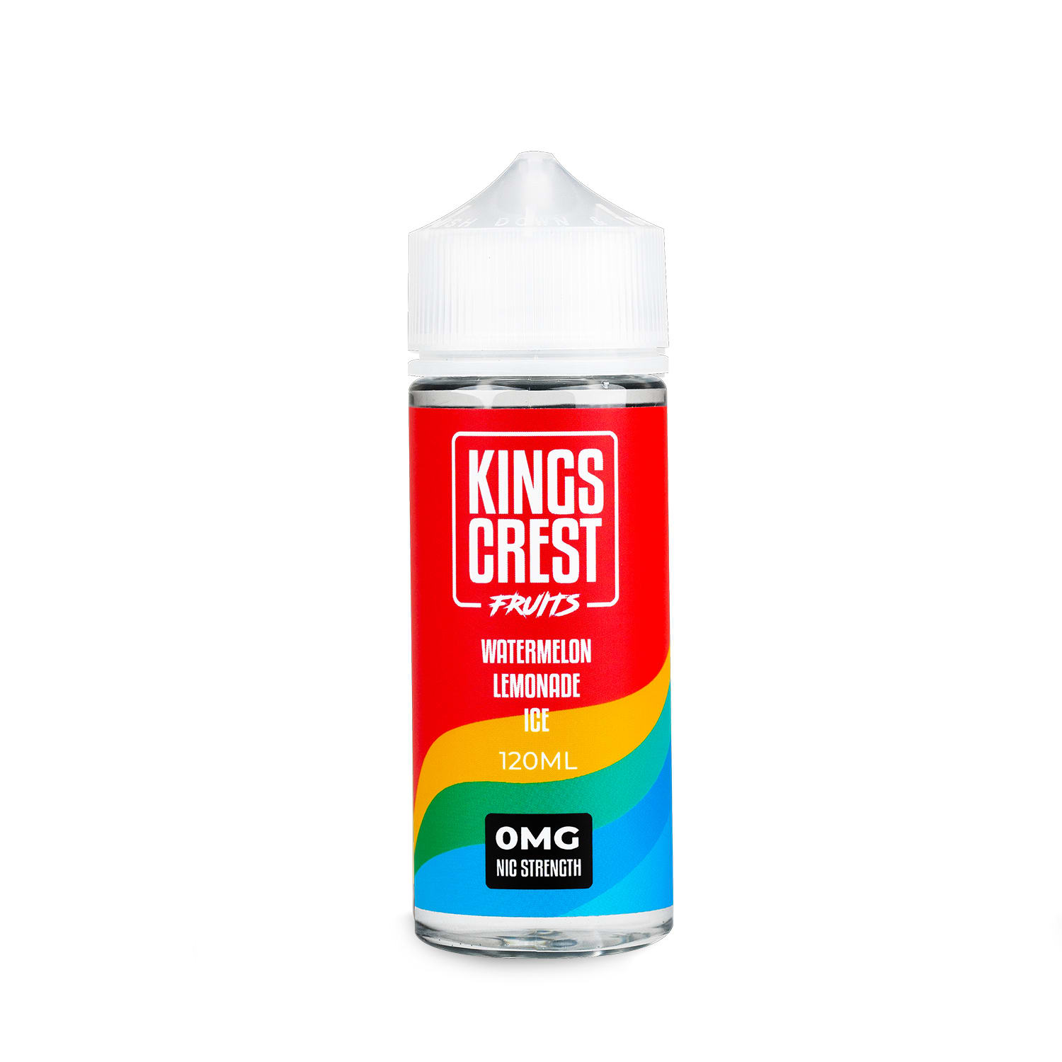Kings Crest Fruits Watermelon Lemonade Ice 120ml - Sandía Lemonada Hielo