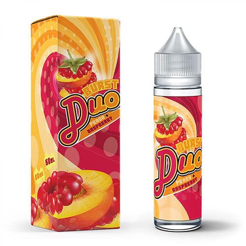 Burst Duo Peach Raspberry 60ml - Frambuesa y Melocotón