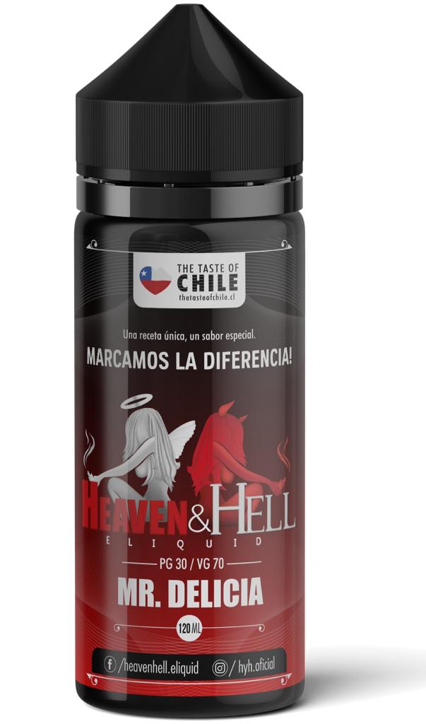 Heaven & Hell Mr Delicia 120ML - Vainilla Y Frutos Rojos