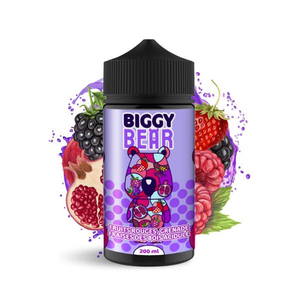 Biggy Bear Fruits Rouges 200ml - Frutos rojos