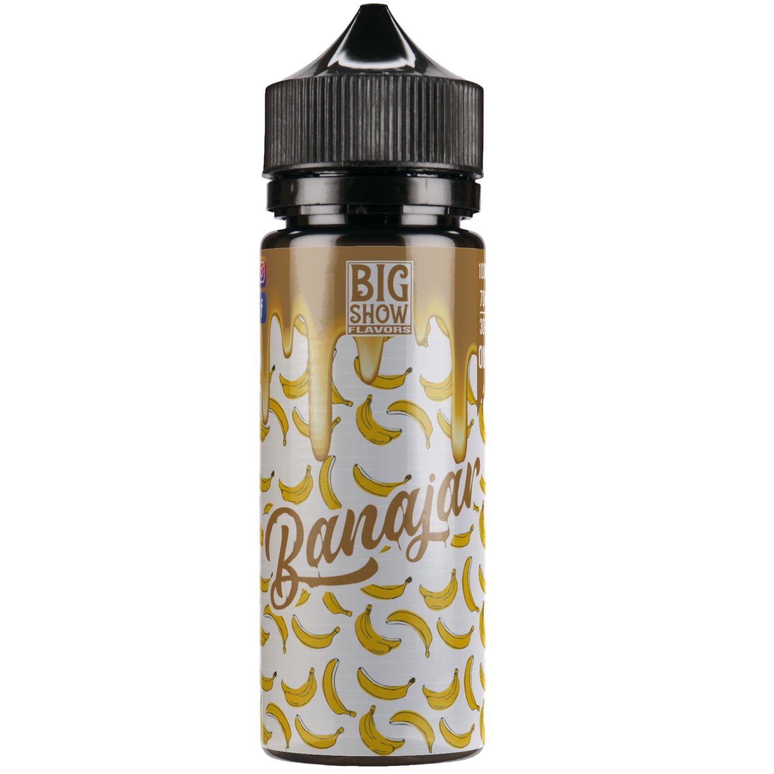 Banajar 120ml - Plátano y Manjar