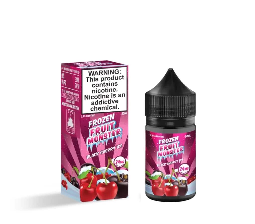 Frozen Fruit Monster Black Cherry Ice Salt 30ml - Guinda Hielo