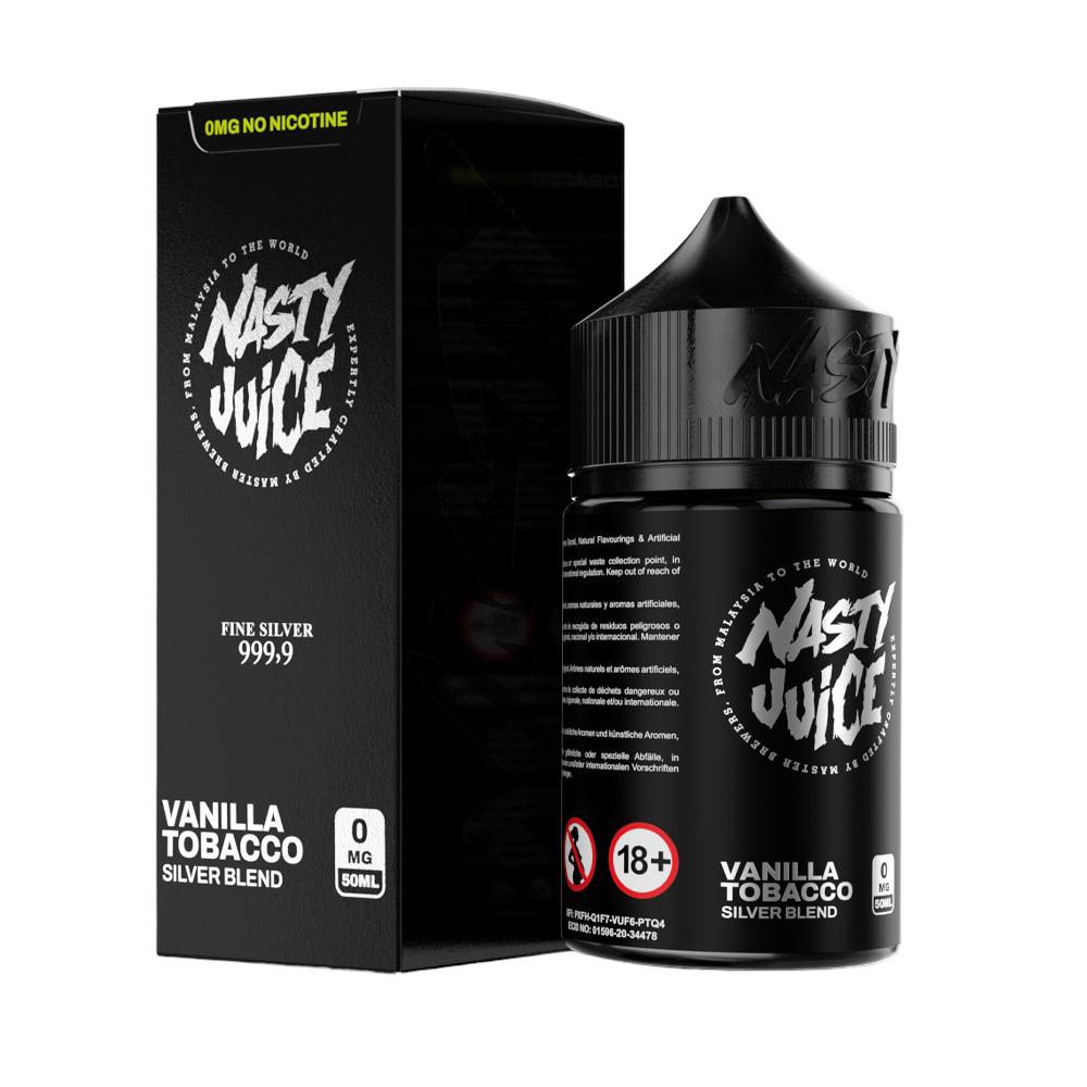 Nasty Juice Silver Blend 60ml - Tabaco Vainilla