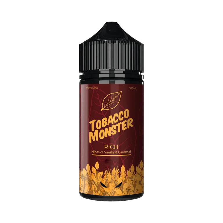 Tobacco Monster Rich 100ml - Vainilla Caramelo