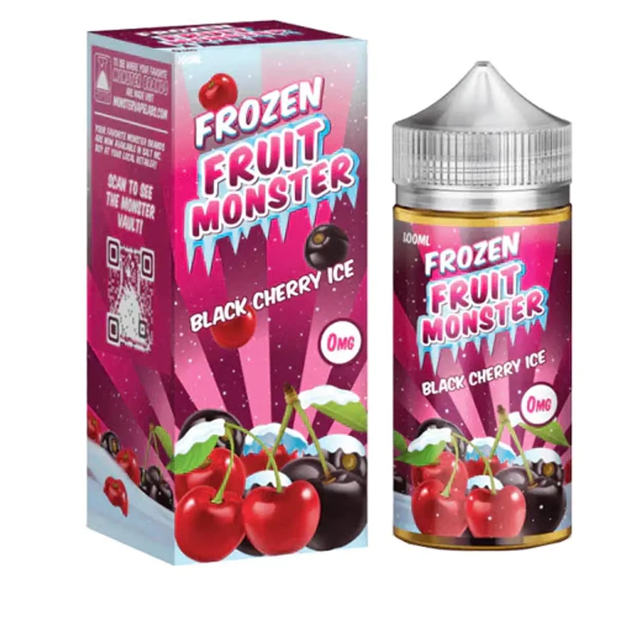 Frozen Fruit Monster Black Cherry 100ml - Cereza Hielo
