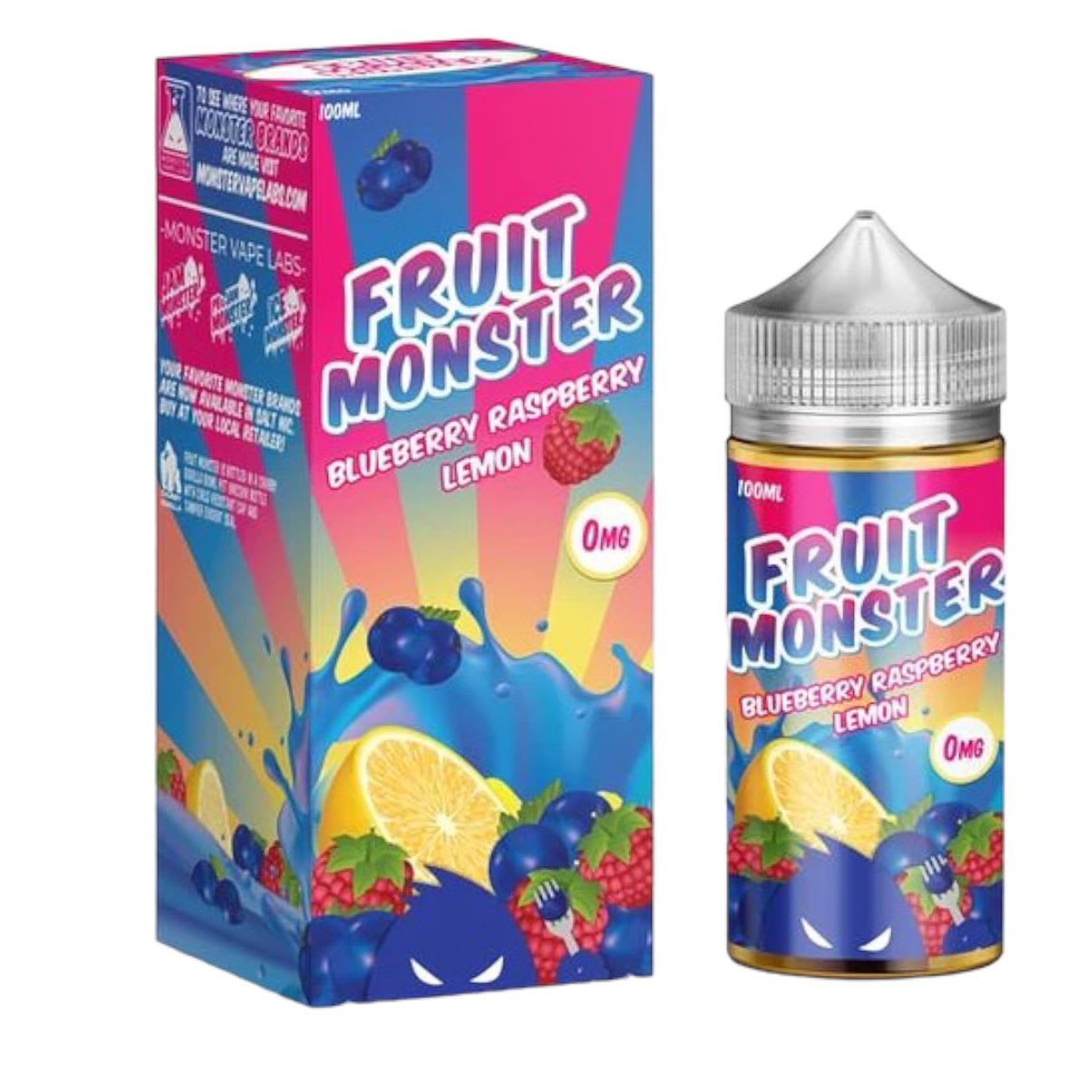 Fruit Monster Blueberry Raspberry Lemon 100ml - Arándanos, Frambuesa y Limón