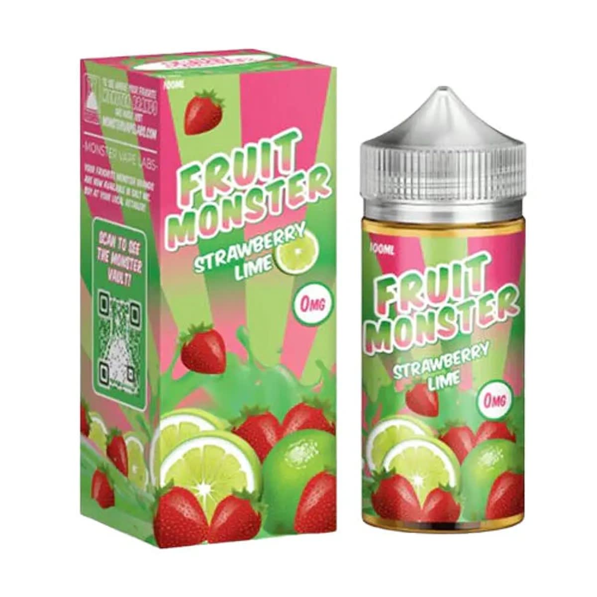 Fruit Monster Strawberry Lime 100ml - Frutilla Lima