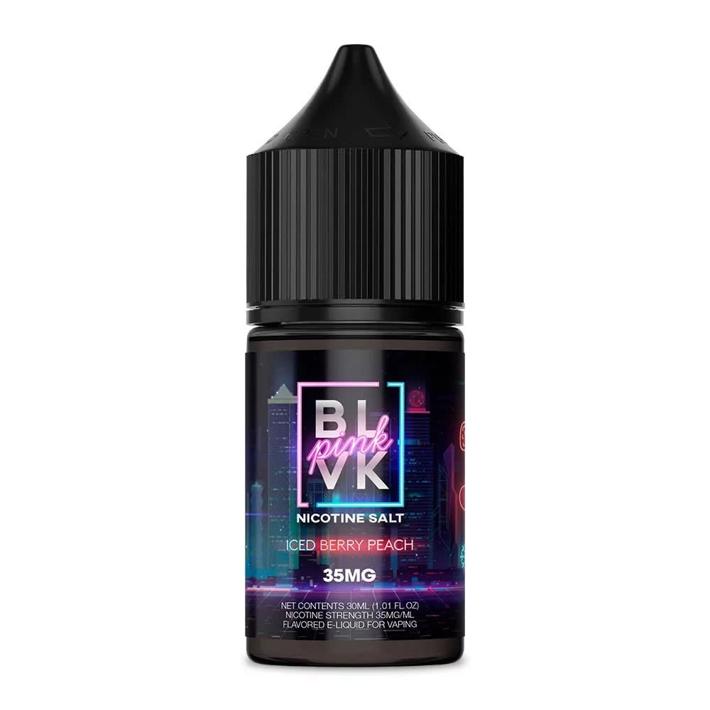 BLVK Pink Iced Berry Banana Salt 30ml - Baya Banana Hielo