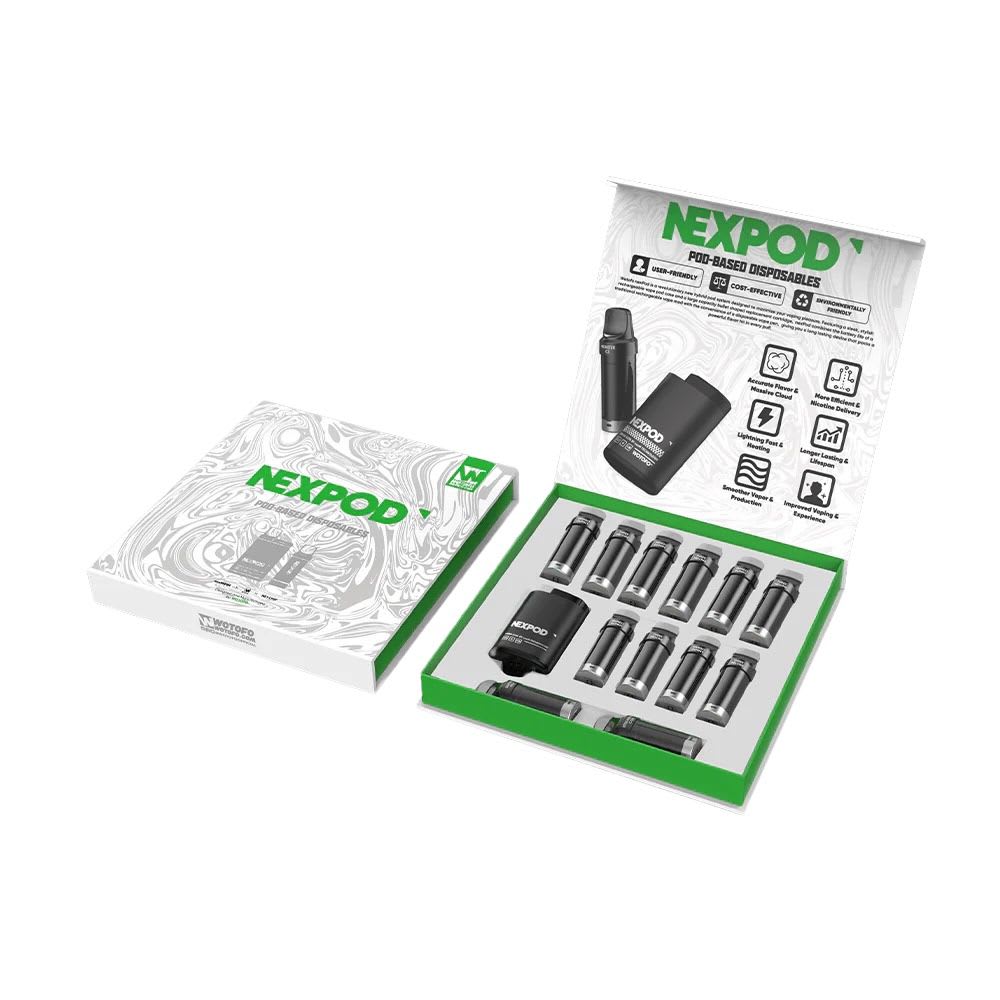 Caja Wotofo Nexpod + 11 recargas