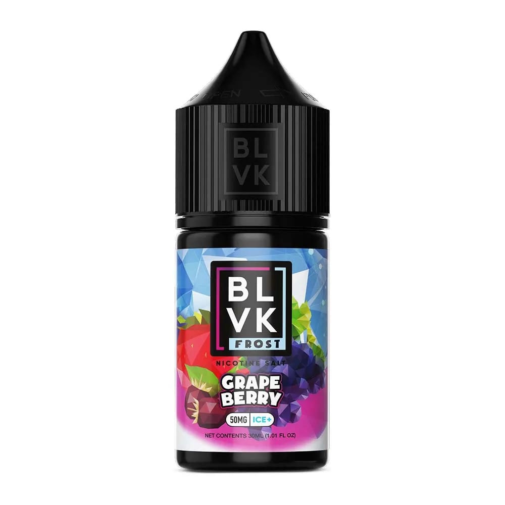 BLVK Frost Grape Berry Ice Salt 30ml - Uva y Frutos Rojos Ice