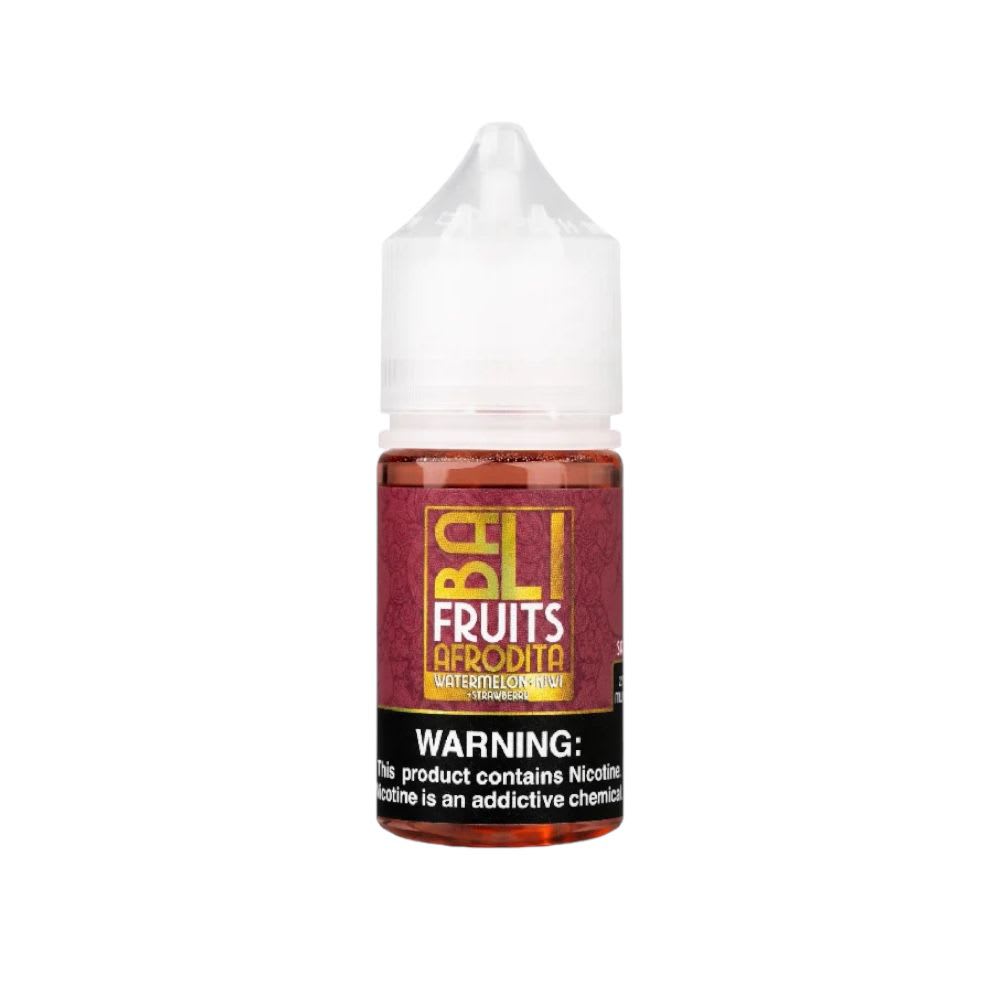 Bali Fruits Afrodita Watermelon Kiwi Strawberry Salt 30ml - Frutilla, Kiwi y Sandía