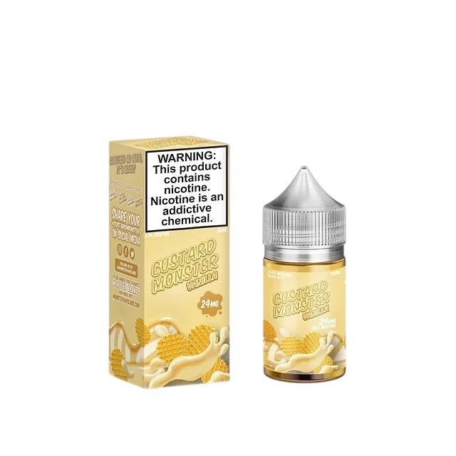 Custard Monster Vanilla Salt 30ML - Crema de Flan de Vainilla
