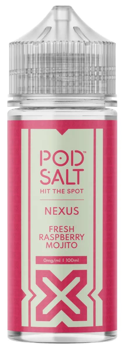 Pod Salt Nexus Fresh Raspberry Mojito 120ml - Mojito de Frambuesa