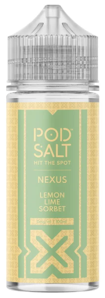 Pod Salt Nexus Lemon Lime Sorbet 120ml - Sorbete de Limón
