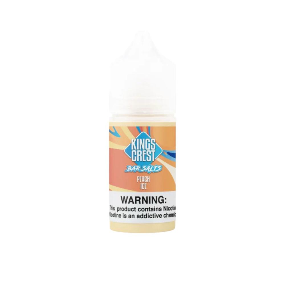 King Crest Bar Salts Peach Ice 30ML - Durazno Ice