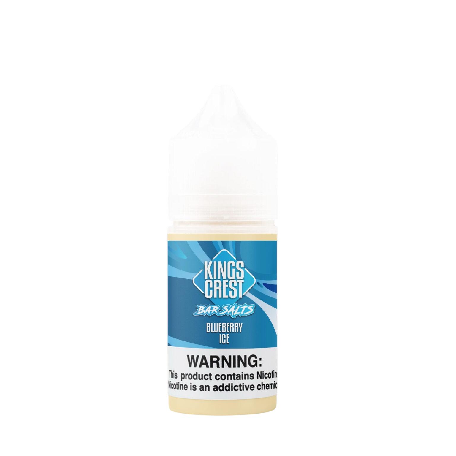 Kings Crest Bar Salts Blueberry Ice 30ML - Arándano Hielo