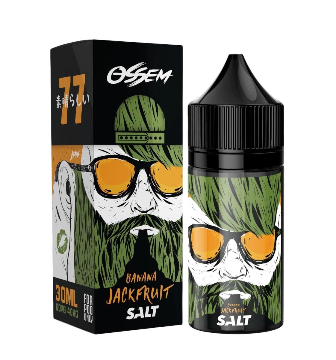 Ossem Fruity Banana Jackfruit Salt 30ML - Jackfruit Y Banana