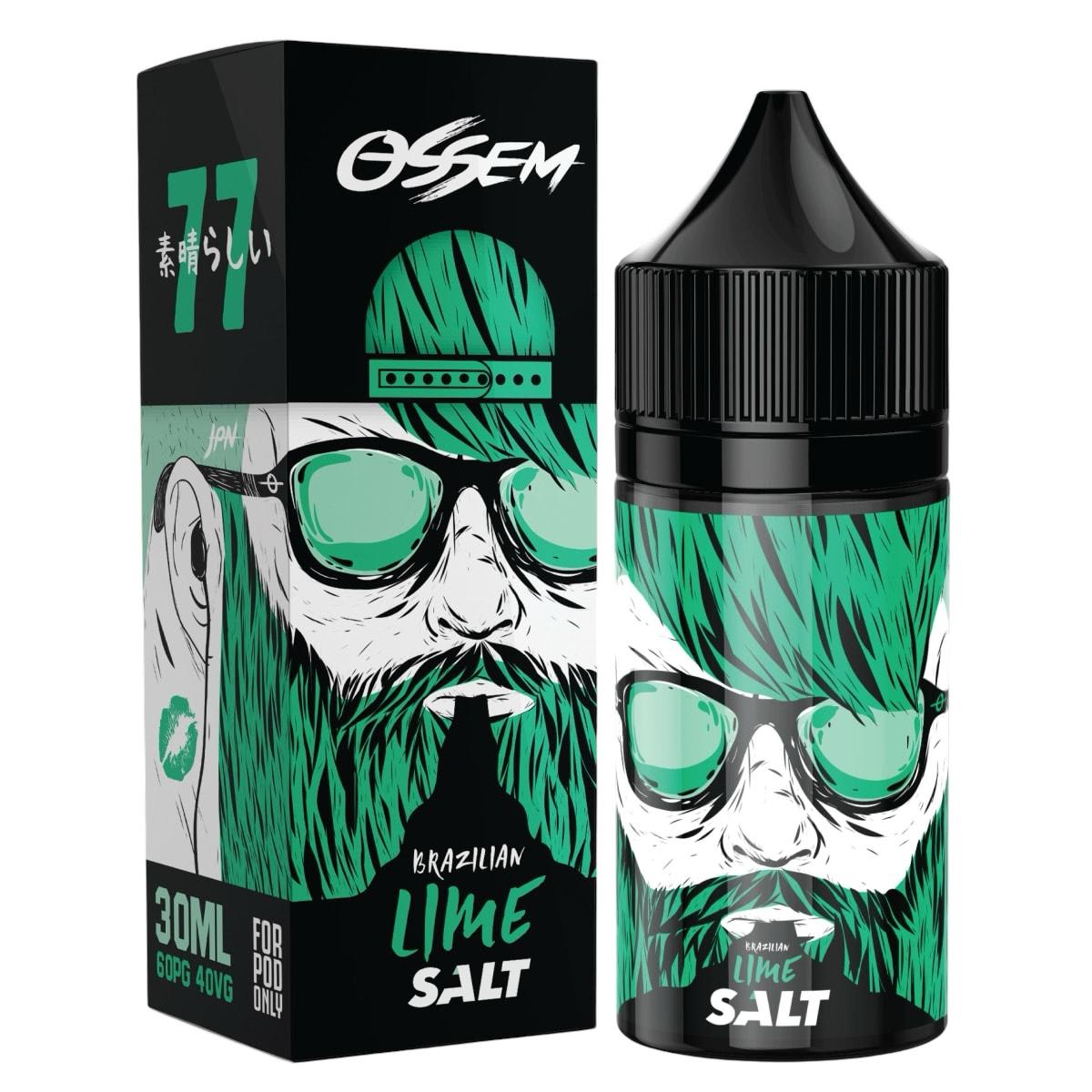 Ossem Fruity Brazilian Lime Salt 30ml - Lima Limón