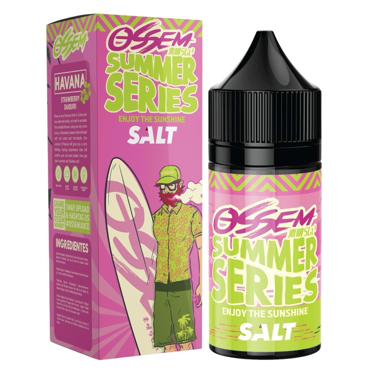 Ossem Summer Salt Havana 30ML - Daiquirí De Limón Y Frutilla
