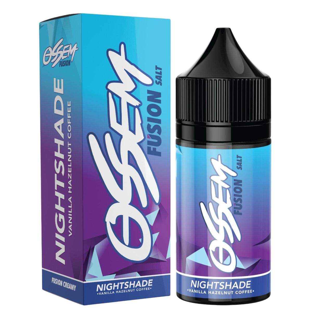 Ossem Fusion Nightshade Salt 30ML - Café Latte