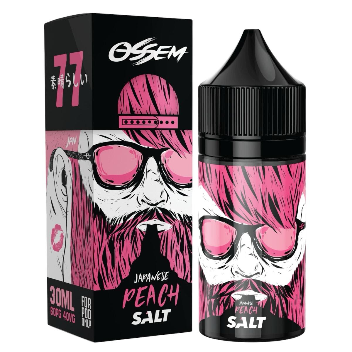 Ossem Fruity Salt Japanese Peach 30ML - Durazno Japones