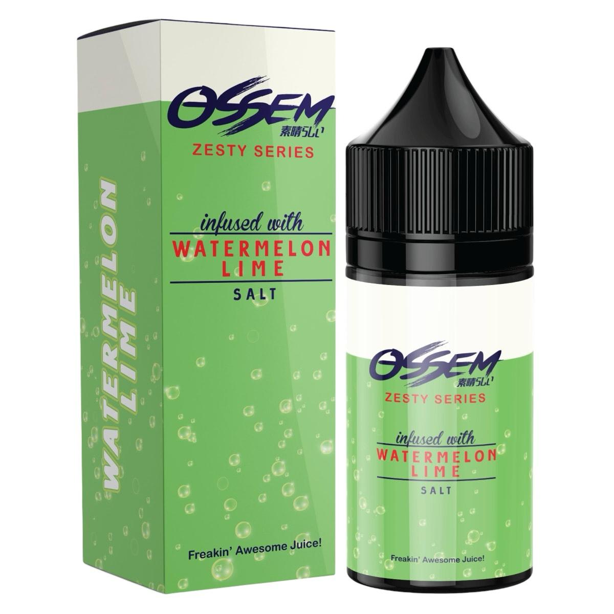 Ossem Zesty Salt Watermelon Lime 30ML - Sandía Lima