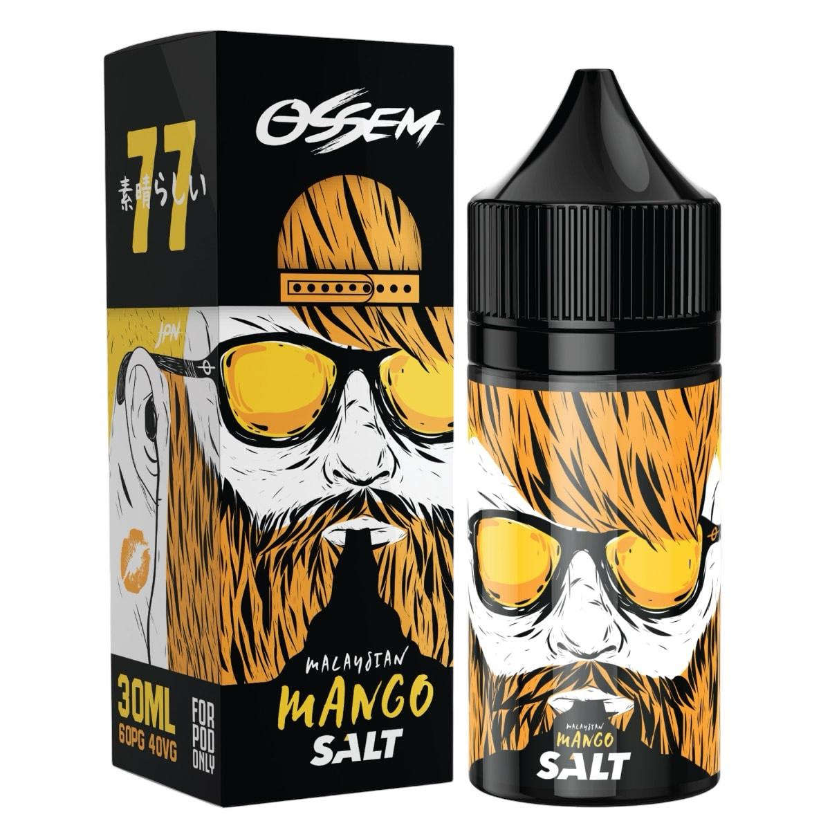 Ossem Fruity Salt Malaysian Mango 30ML - Mango Dulce