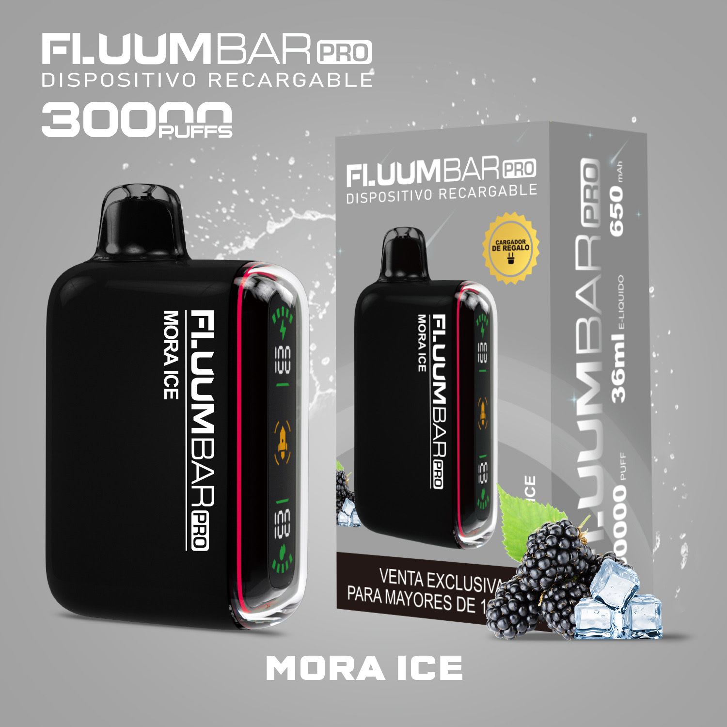 Fluumbar Pro Mora Ice 30.000 puffs