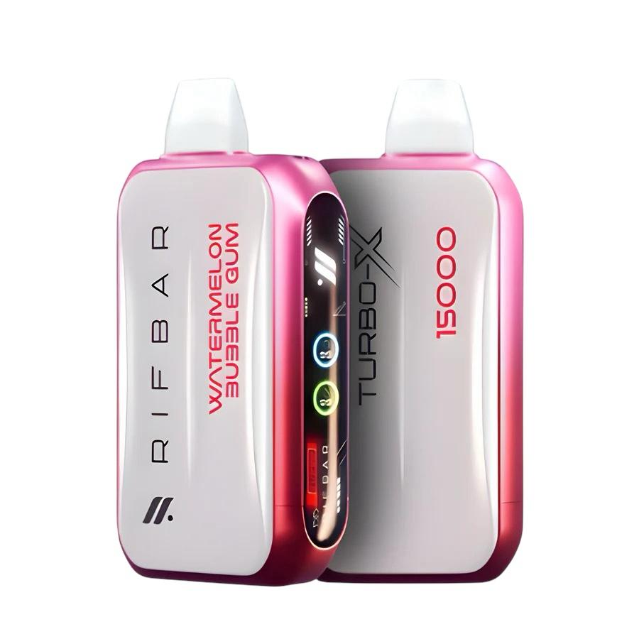 Rifbar Turbo X Watermelon Bubblegum 15000 Puffs - Chicle de Sandía