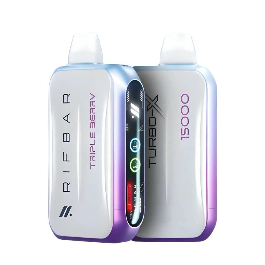 Rifbar Turbo X Triple Berry 15000 Puffs - Mix de Berries