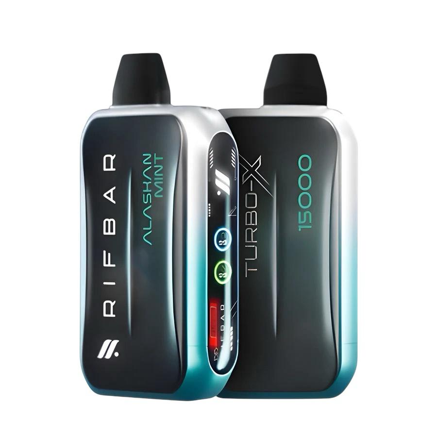 Rifbar Turbo X Alaskan Mint 15000 Puffs - Menta