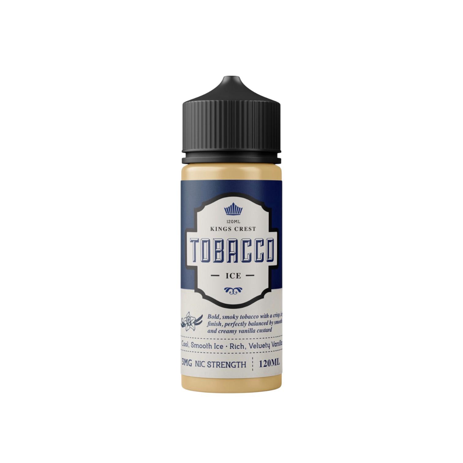 Kings Crest Tobacco VCT Ice 120ml - Tabaco Crema Refrescante